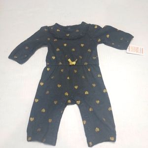 Carter's Just One You Baby Jumper Size 3 months Gold and Gray